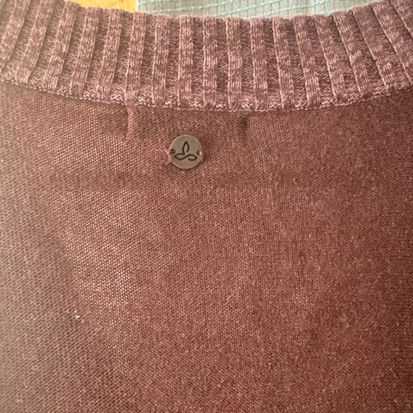 Women’s large Prana V neck tunic with contrasting sleeves - Picture 7 of 7